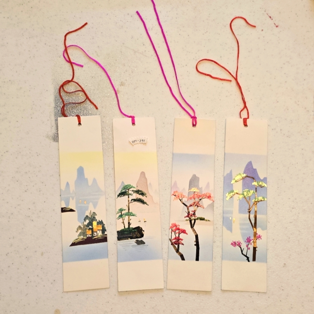 Japanese bookmarks vintage